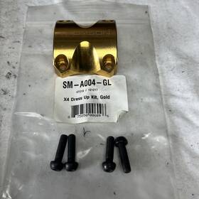 Sm-a004gl Thomson Stem Dress Up Kit Faceplate For X4 31.8mm Gold-nos