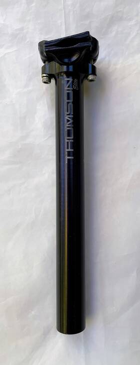 Sp-e104 Thomson Straight Zero Setback Seatpost 27.0x250mm Black