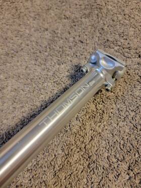 Sp-e113sb Thomson Elite Setback Seatpost 27.2 X 410mm Silver