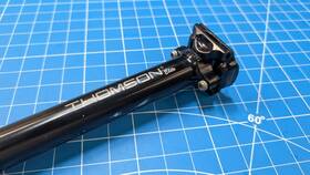 Sp-e115 Thomson Elite Bike Bicycle Seatpost Zero Offset 26.8mm X 410mm Uncut Black