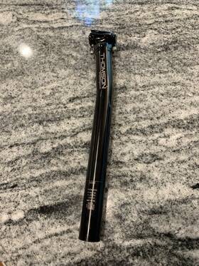 Sp-m107-sb Thomson Masterpiece Seatpost 31.6 X 350mm Offset Black Uncut Usa Made
