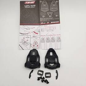 51006206 Time Iclic Xpresso Qfactor Road Bike Cleats 5 Float Black Open Package