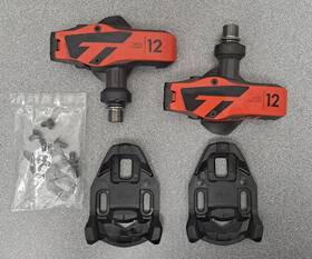 00.6718.014.000 Time Sport Xpro 12 Pedals - Single Sided Clipless Carbon 9/16 Inch Red/black