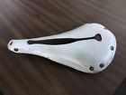Titanico Selle Anatomica Series White Leather Rivited Saddle