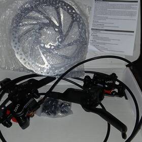Lpno5116166312 Tobwolf Lmxt Hydraulic Disc Brake Set Front And Rear For Road Bike Includes Roto