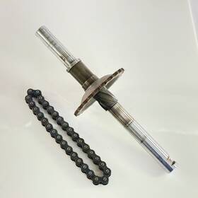 229216 Tomos A3 Golden Bullet 2 Speed Pedal Crank Shaft Kickstart Gear And Chain Oem