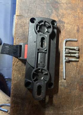 343836.01 Tq Systems Gmbh Ebike Range Extender Holder - Fidlock Mount