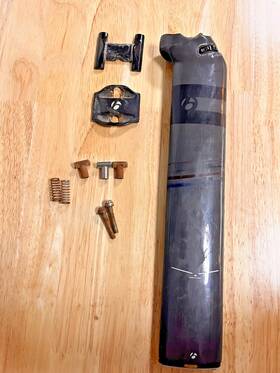 360938 Trek 197216053910 Speed Concept Carbon Seatpost 335mm X 15mm Offset Generation 2