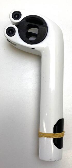 5312021 Trek Domane Mkiii Color Match Matte Internal Mast Cap 155mm X 20mm Offset White