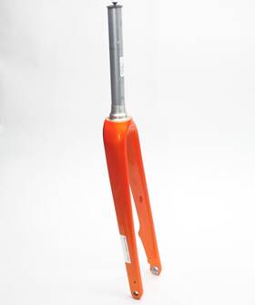 600283 Trek 2021 Domane Al 5 700c Disc Rigid Fork - Orange 53cm 227mm Alloy Steerer