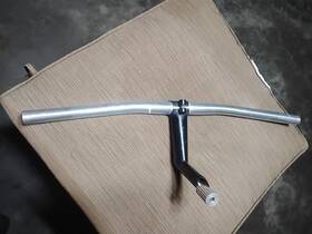 W-560 Trek Vintage 90s Wheeler Cross Line Mtb Aluminum Straight Handlebar And Quill Stem