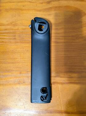 W5311660 Trek 2023 Madone Slr Gen 7 V2 Seatpost 200mm X 0mm Offset Matte Carbon Smoke