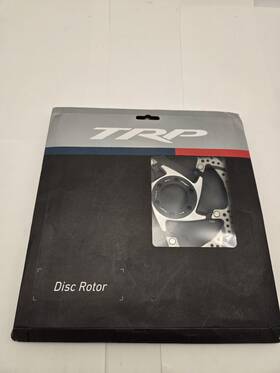 Abrt000025 Trp 33 Disc Brake Rotor - 160mm 6-bolt Silver/black