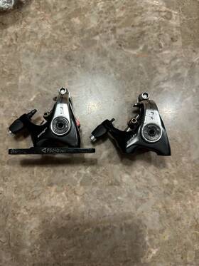 Cb005167 Trp Spyre Flat Mount Front Rear Road Cx Bike Mechanical Disc Brake Calipers