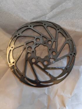 R180s02m Trp Pd005711 R2 Bike Disc Brake Rotor 180mm 6-bolt 1.8mm Silver