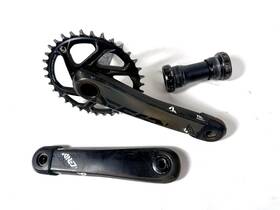 00.6118.418.001 Truvativ Descendant Carbon 175mm Crankset Gxp 68/73mm With Ring And Bb Mtb Bicycle