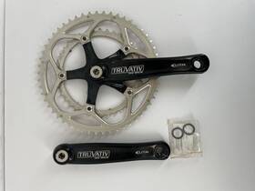 Et3dad Truvativ Elita Isis Drive Crankset 165mm 53/39t Double Road Bike