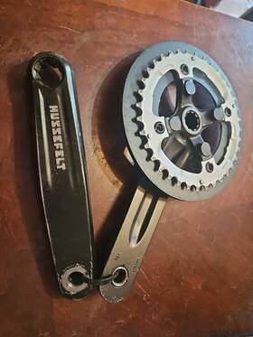 Hksxdrhs0000bx Truvativ Howitzer Hussefelt Mbt Crank Set Vintage 170 Single Mountain Bike