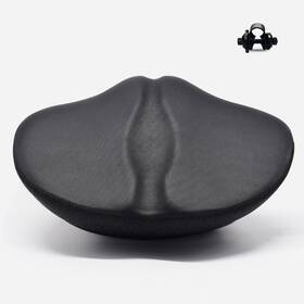 Tzilibey 659135095551 Wide And Comfort Noseless Bike Seat For Men Women Compatible E-bikes Pe