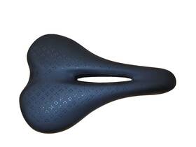 533019 Velo Bontrager Sport Bicycle Seat Saddle Black - Very Good Condition