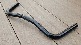 Velo Orange 815667014617 Used Porteur Handlebars Comfy Swept Back Design 23.8 Mm Diameter