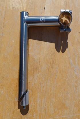 St-0024-100 Velo Orange Quill Stem - 31.8mm Clamp 22.2 100mm Chrome