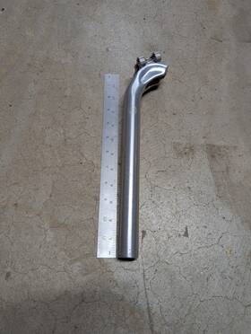 St1501 Velo Orange Silver Grand Cru Long Setback Seatpost 27.2
