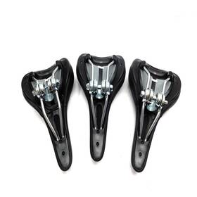 Vl-3061 Velo Lot Of 3 New Plush Standard Bicycle Trimflex Dd Saddle Black