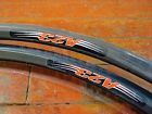 Velocity 2x New A23 700c Rims 32 Hole Black Clincher Non-machined Disc Cross 9332151023852