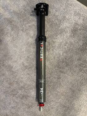 Vertical 436609370176 Helium Carbon Mtb Dropper Seatpost 30.9mm X 90mm Travel