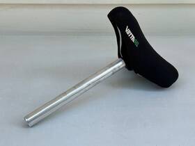 Vetta-gel-279 Vetta Gel 177mm X 279mm Road Mountain Bike Seat Saddle Kalloy 26.8 Post Italy