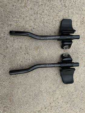 670-0293014970 Vision Trimax Aerobar Triathlon Alloy Clip-on Adj. S-bend 230-290mm
