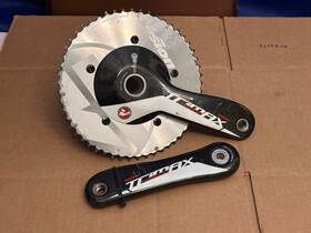 Ck-os8844 Vision Trimax Bb30 Carbon Aero Crankset 172.5mm 53/39t Road Bike Tt Tri Used
