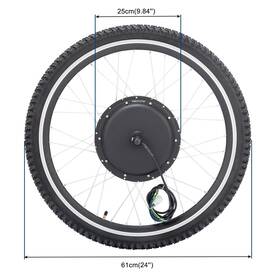 1000w Voilamart 700721658855 24 Inch Electric Bicycle Front Wheel E-bike Motor Conversion Kit Pickup Only