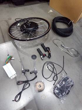 Ebv-48v1000wrn Voilamart Used 48v 1kw Ebike Rear 135mm Hub Motor Wheel Conversion Kit