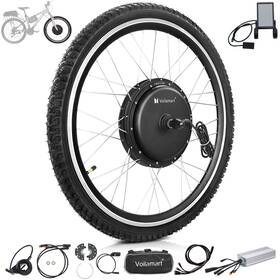 Ebwv-26i1200wfc Voilamart Used 26 Inch Waterproof 52v 1200w Ebike Front 100mm Motor Wheel Conversion Kit Lcd