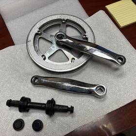 Cw170 Vp Vp5d Steel Crankset 170 Mm Square Taper Crank 44t Tooth Single Gear Bb
