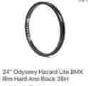 W-158-hbk Odyssey Hazard Lite Hard Black 24 X 1.75 36h Rim