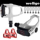 W40w Wellgo Pedals Road Bike Look Cleats Clipless White 610696767325