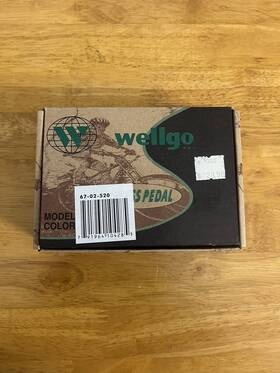 Wpd-823 Wellgo 744288203967 Dual Sided Clipless Pedals Aluminum 9/16 Inch Black