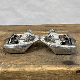 Rc-9701 Wellgo 9701 Vintage Clipless Road Mountain Bike Pedals 9/16 Silv Single Side
