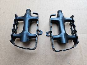 Lu-898 Wellgo Vintage 90s Metal Platform Pedals Mountain Bike 9/16 Inch Low Miles