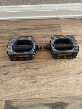 Lu-p27 Wellgo Platform Bmx Bicycle Pedal 9/16 Inch