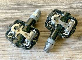 Mg-18 Wellgo Mg18 Clipless.pedals Spd No Cleats Black 338 Grams