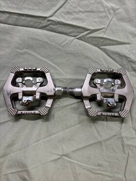 Wam-d10 Wellgo Dual Clipless Platform Pedals 511g