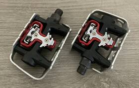 Wpd-982 Wellgo Platform / Spd Clipless Pedals Wd 982 No Cleats