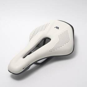 Yp0801101 West Biking Bicycle Seat Saddle Pu Leather Cycling Mtb Road Bike White
