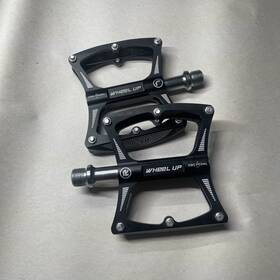 Wu-1810 Wheel Up Cnc Aluminum Flat Platform Pedals Black
