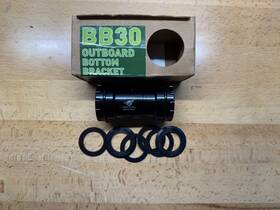 Wheels Manufacturing 811079020390 Bb30 Outboard Angular Contact Bb For 24mm Cranks Shimano