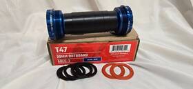 Abec-3 Wheels Manufacturing 811079028129 T47 Outboard Bottom Bracket Sram Dub Blue